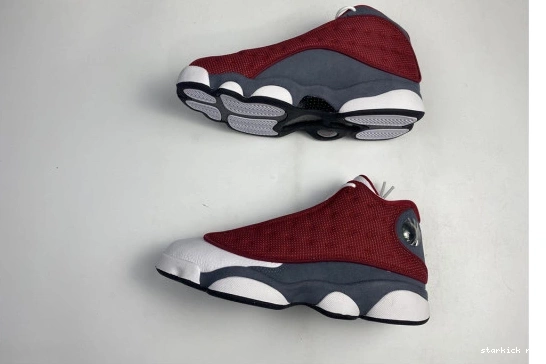 Jordan Grey 13 414571-600 Flint Air 414571-600 Retro Gym Red 0210